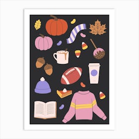 Fall Composition Art Print