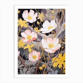 Buttercup 1 Flower Painting Art Print