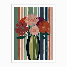 Flowers In A Vase 36 Art Print