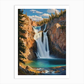 Waterfall 4 Art Print