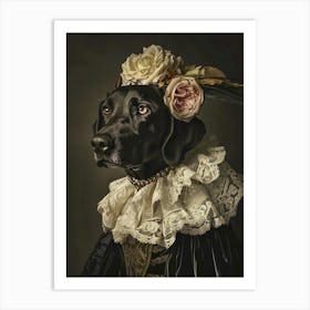 Renaissance Dog 1 Art Print