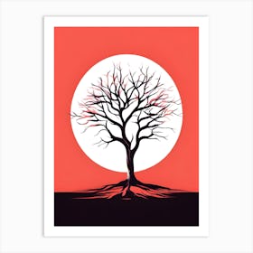 Tree With No Leaves Art Print