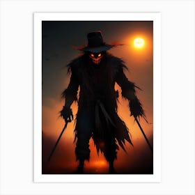 Scarecrow 5 Art Print