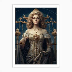 Libra 3 Art Print