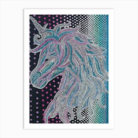 Mythical Unicorn Art Print