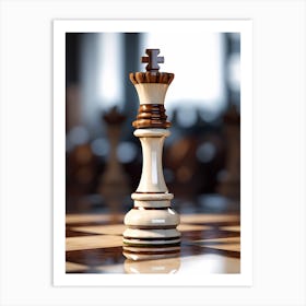 Chess Piece 1 Art Print