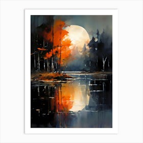 Full Moon 4 Art Print