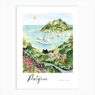 Portofino Art Print