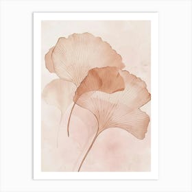 Ginkgo Leaves 24 Art Print