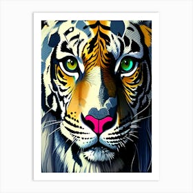 Tiger Painting Art Print