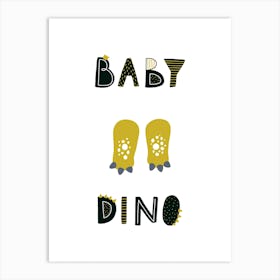 Baby Dino Art Print