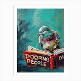 Pooping On People 1 Art Print