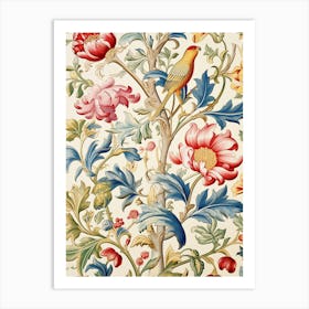 Victorian Wallpaper Art Print