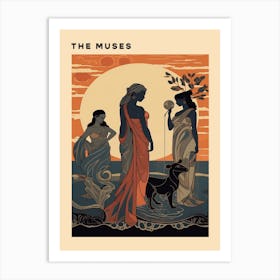 The Muses Poster Art Print