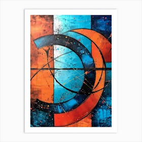 Abstract Painting 2377 Art Print