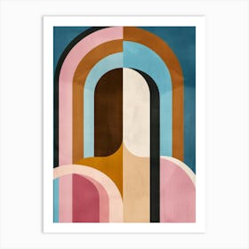 Abstract Portrait Of A Woman 36 Art Print