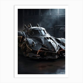 Batman Batmobile 8 Art Print