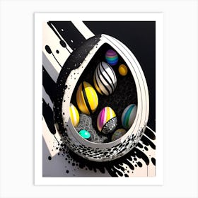 Easter Eggs Art Print