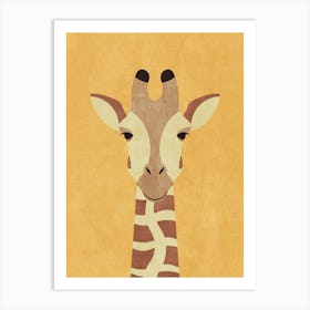 Fauna Giraffe Art Print