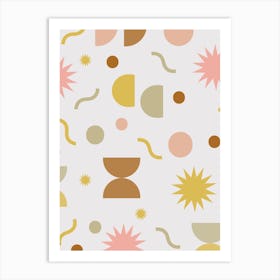 Abstract Pattern Print Art Print