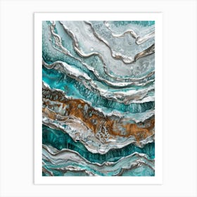 Abstract Painting 850 Art Print