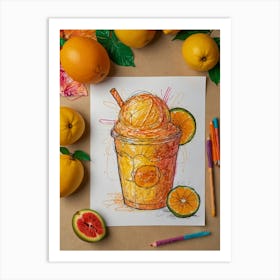 Ice Cream Sundae 13 Art Print