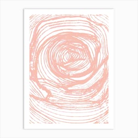 Abstract Pink Well Art Print