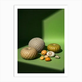 Pumpkins Art Print