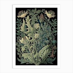 Le Jardin Plume, France Vintage Botanical Art Print