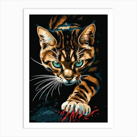 Cat Claws 1 Art Print