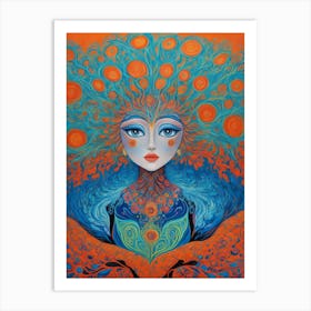 Peacock 6 Art Print