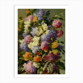 Lilac Painting 2 Flower Art Print