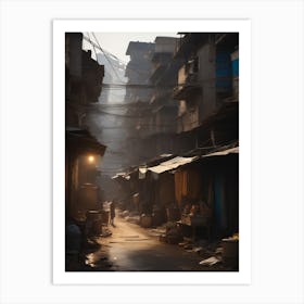 Slums Art Print