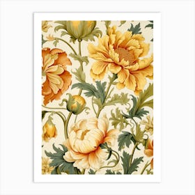 Floral Pattern 6 Art Print