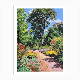 Richmond Park London Parks Garden 3 Painting Art Print