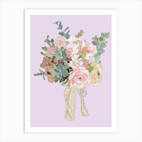 Bouquet Of Flowers Art Print