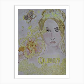 Queenie 1 Art Print