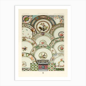 18th Century Pattern, Albert Racine 5 Art Print