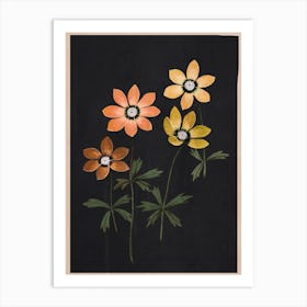 Abstract Floral & Botanical Art 1 Art Print