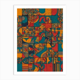 Abstract Painting 13 Art Print