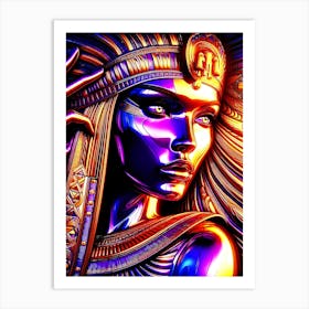 Cleopatra Portrait Artwork 128 Art Print