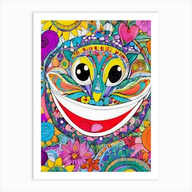 Cheshire Cat-Reimagined Art Print