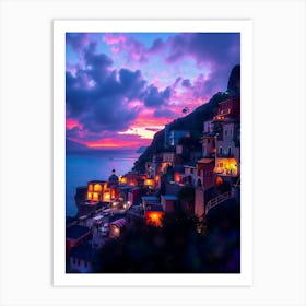 Positano, Italy Art Print