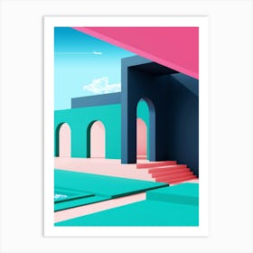 San Francisco — Minimalistic travel posters, Boho travel art, aesthetic poster Art Print