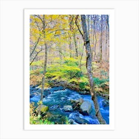 Autumn In The Smoky Mountains Art Print