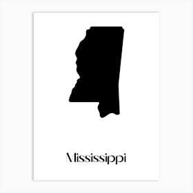 Mississippi 1 Art Print