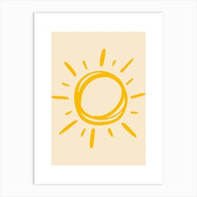 Sun.2 Art Print