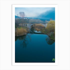 Bridge Over A River 20220101 180ppub Art Print