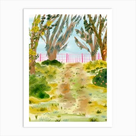 Forest in Bandung, Indonesia Art Print