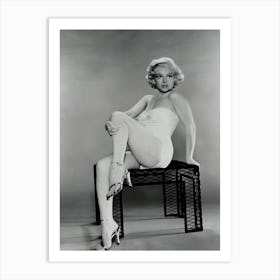 American Film Star Marilyn Monroe 1 Art Print